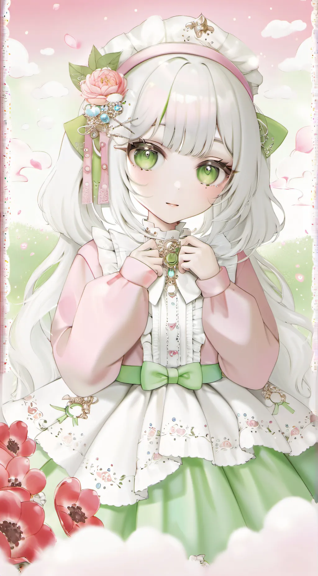 ai character: lily background