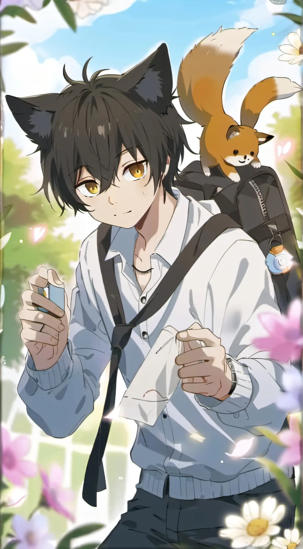 ai character: Alex background