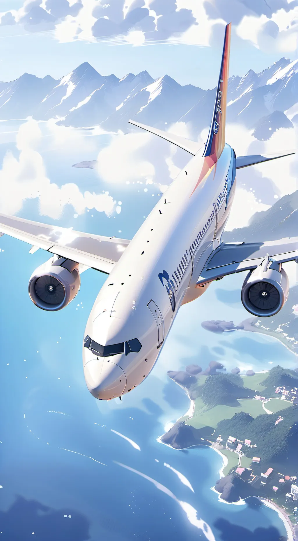 ai character: 737-MAX 8  background