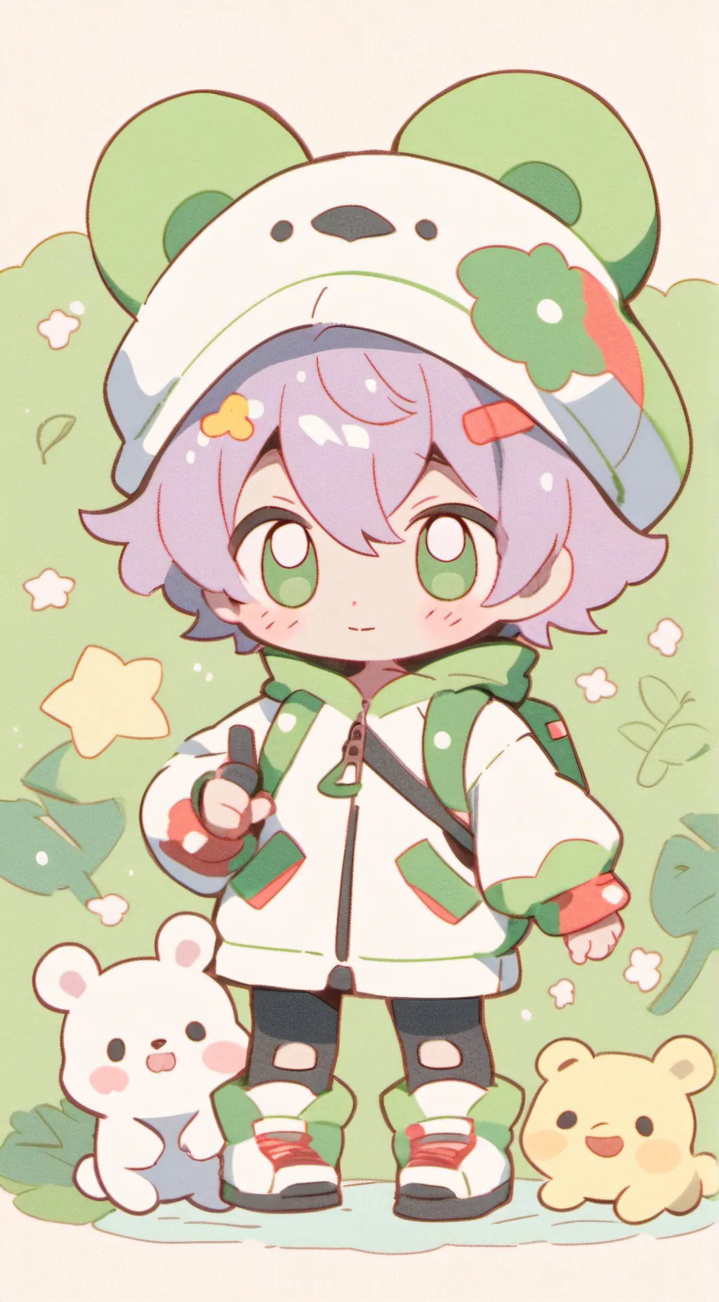 ai character: Ur kids background