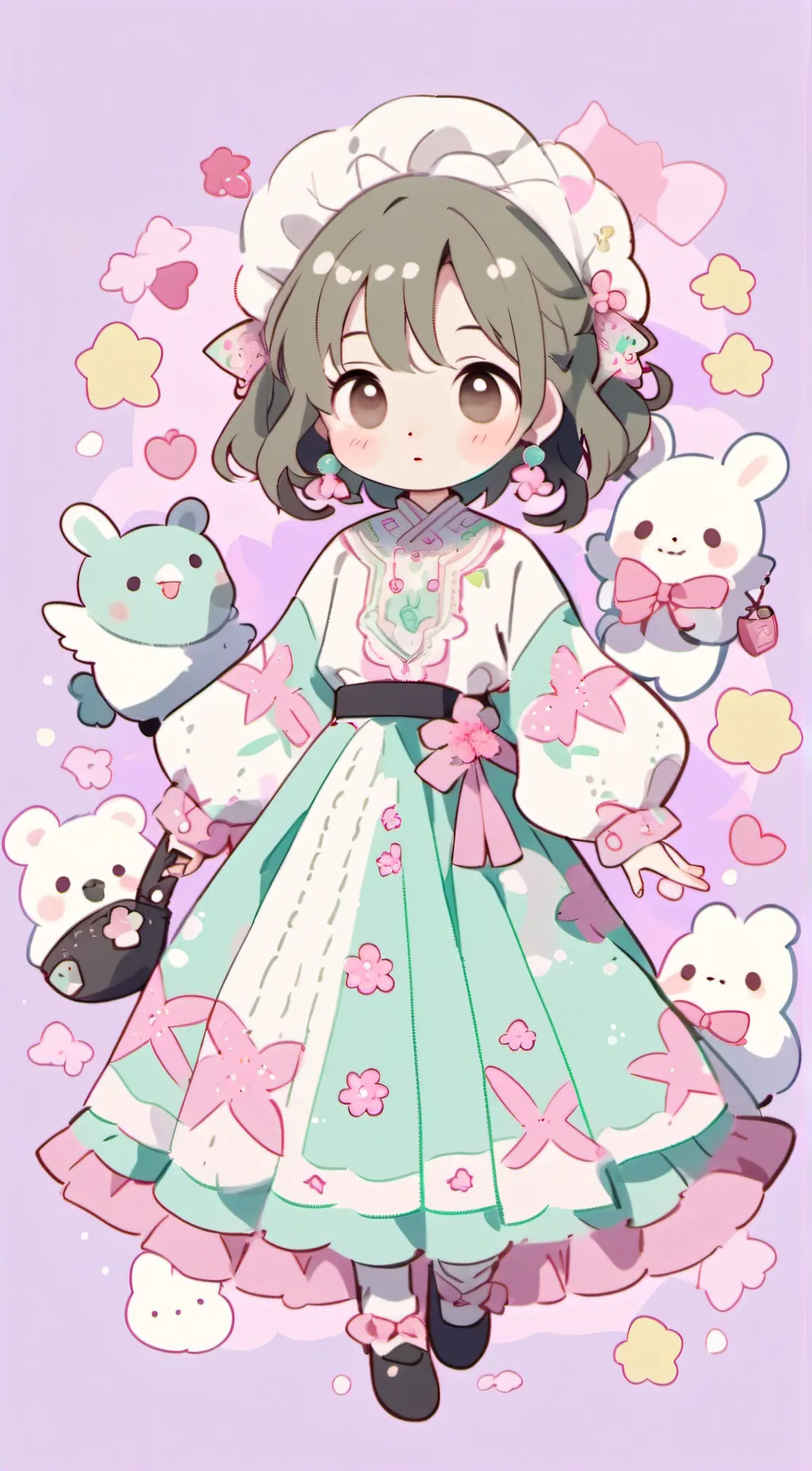 ai character: 🌺🌹eve!🌹🌺 background