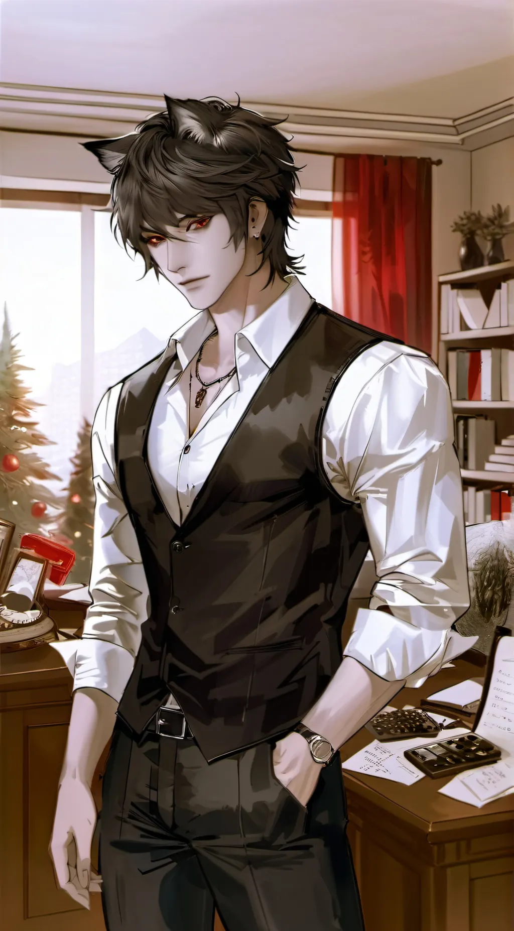 ai character: Archer background