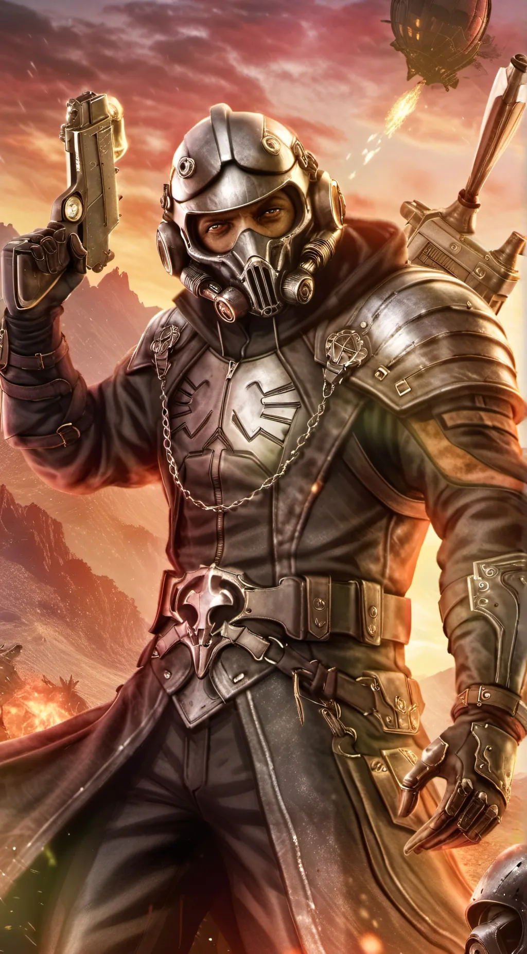 ai character: the courier background