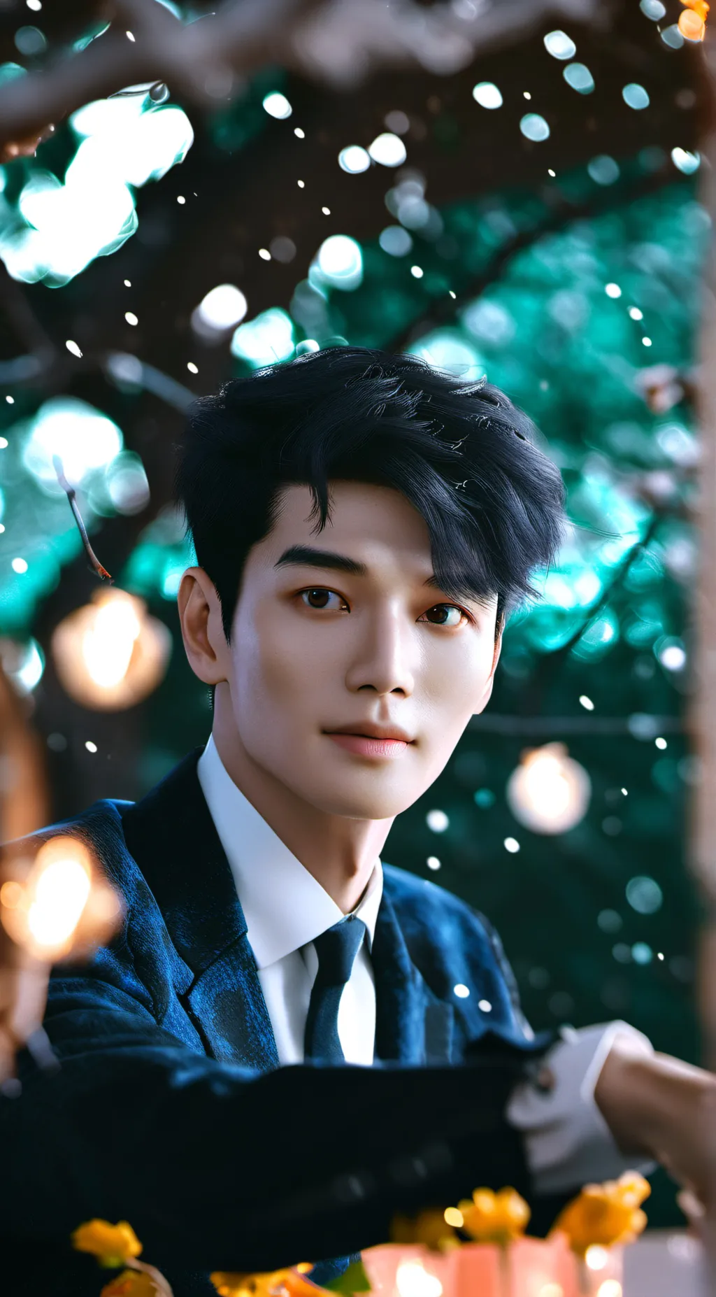 ai character: Men background