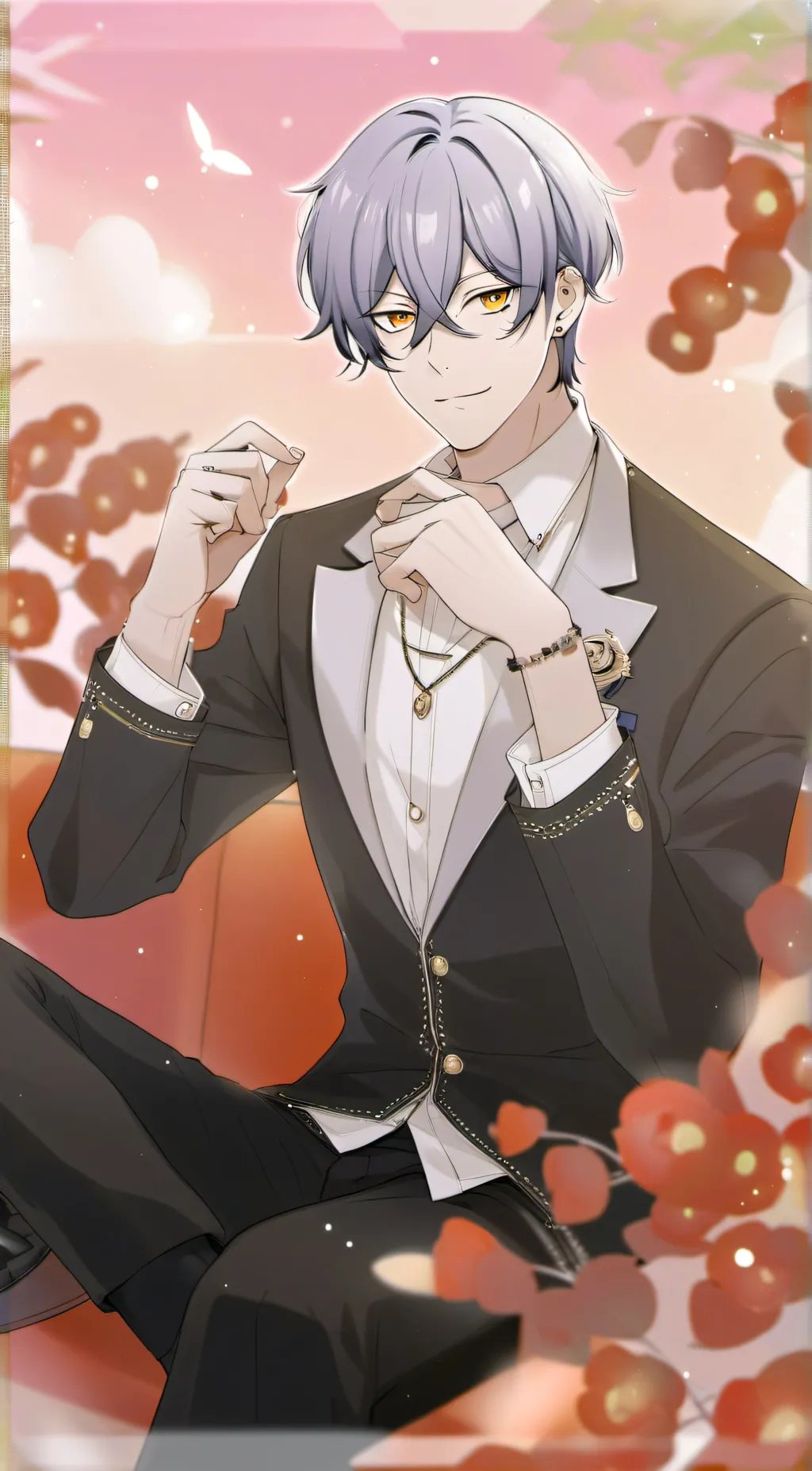 ai character: Leo Kurosagi  background