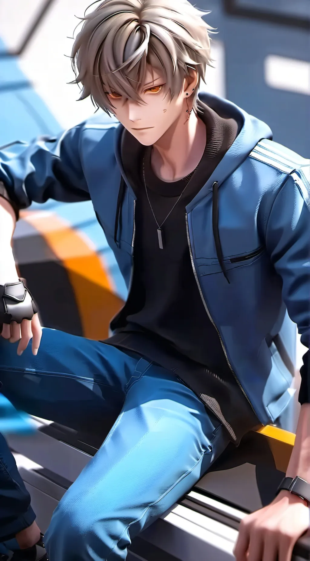 ai character: Alex background