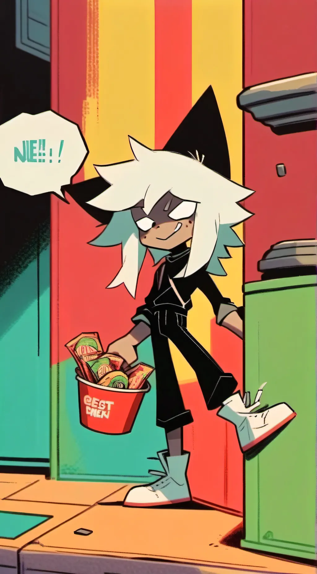 ai character: OLIVER fPE background