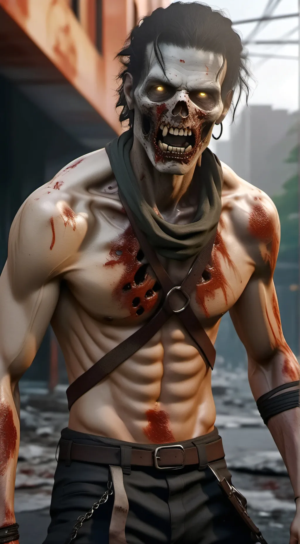 ai character: king background