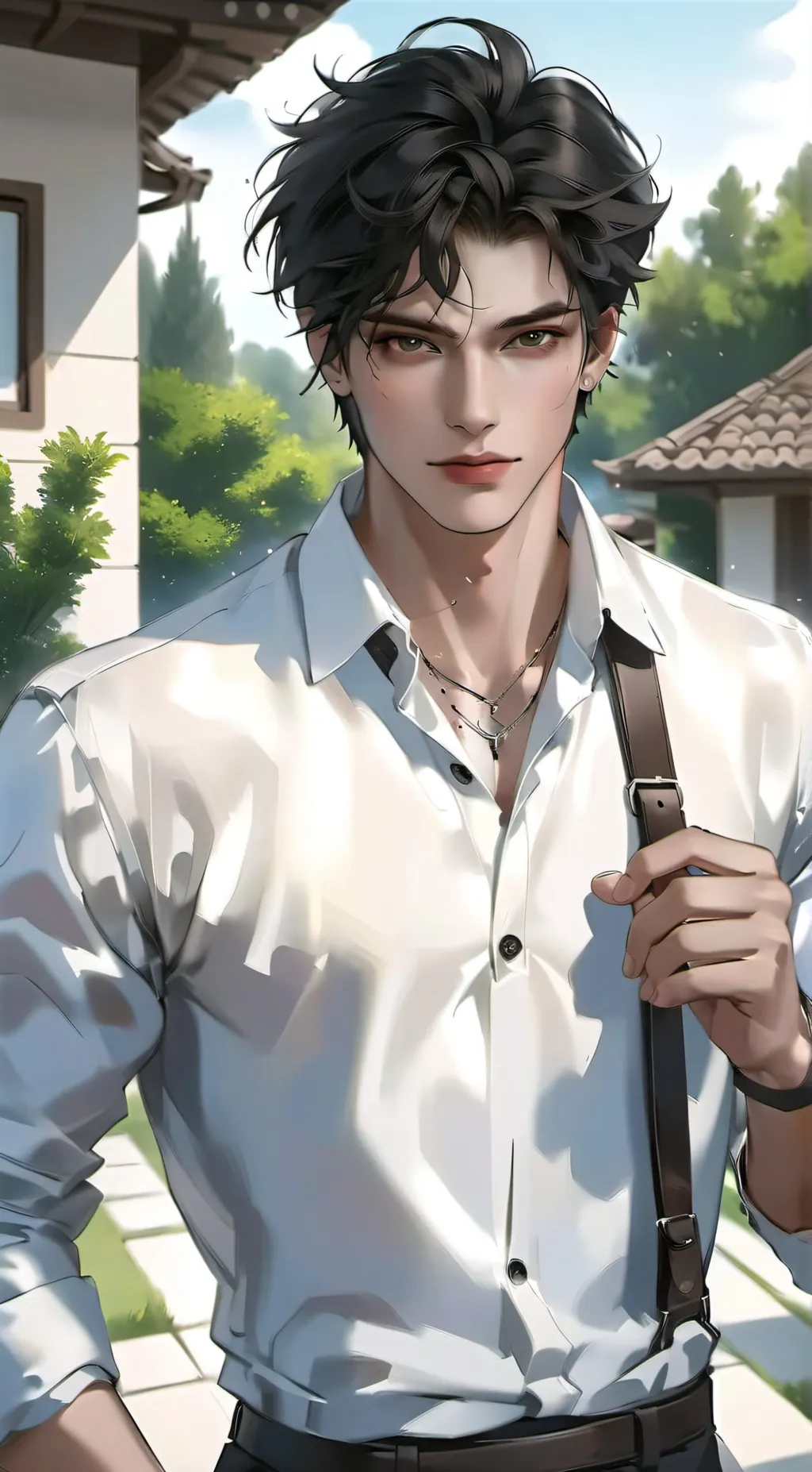 ai character: Lucas background