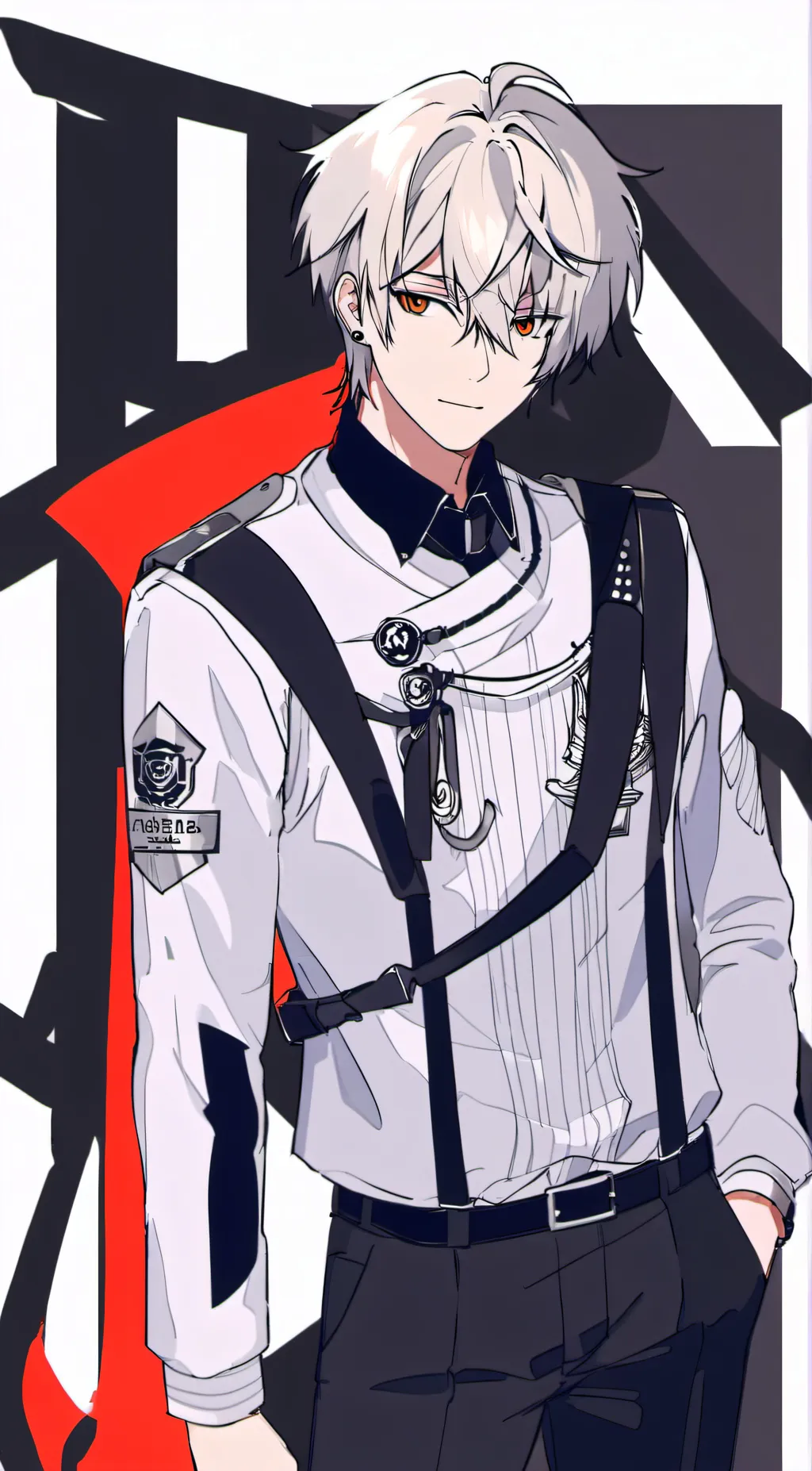 ai character: Asher♣~ background