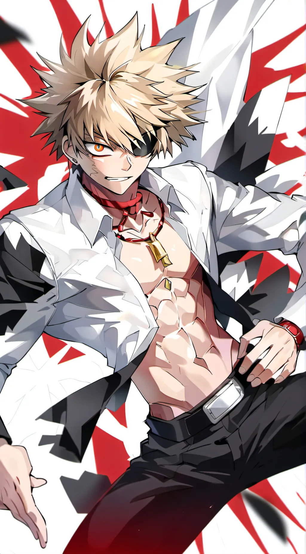 ai character: Mha background