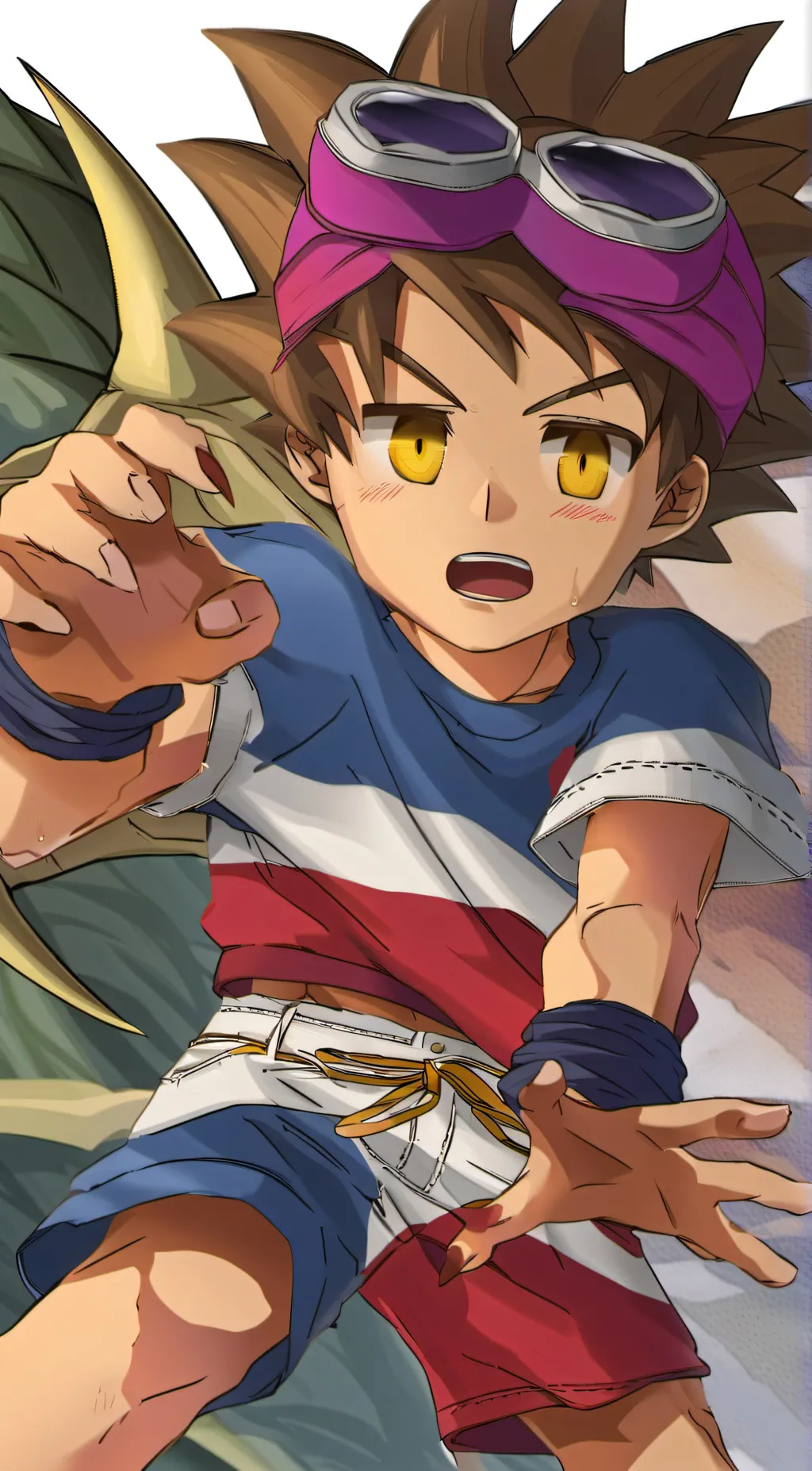 ai character: Daniel Brightstar background