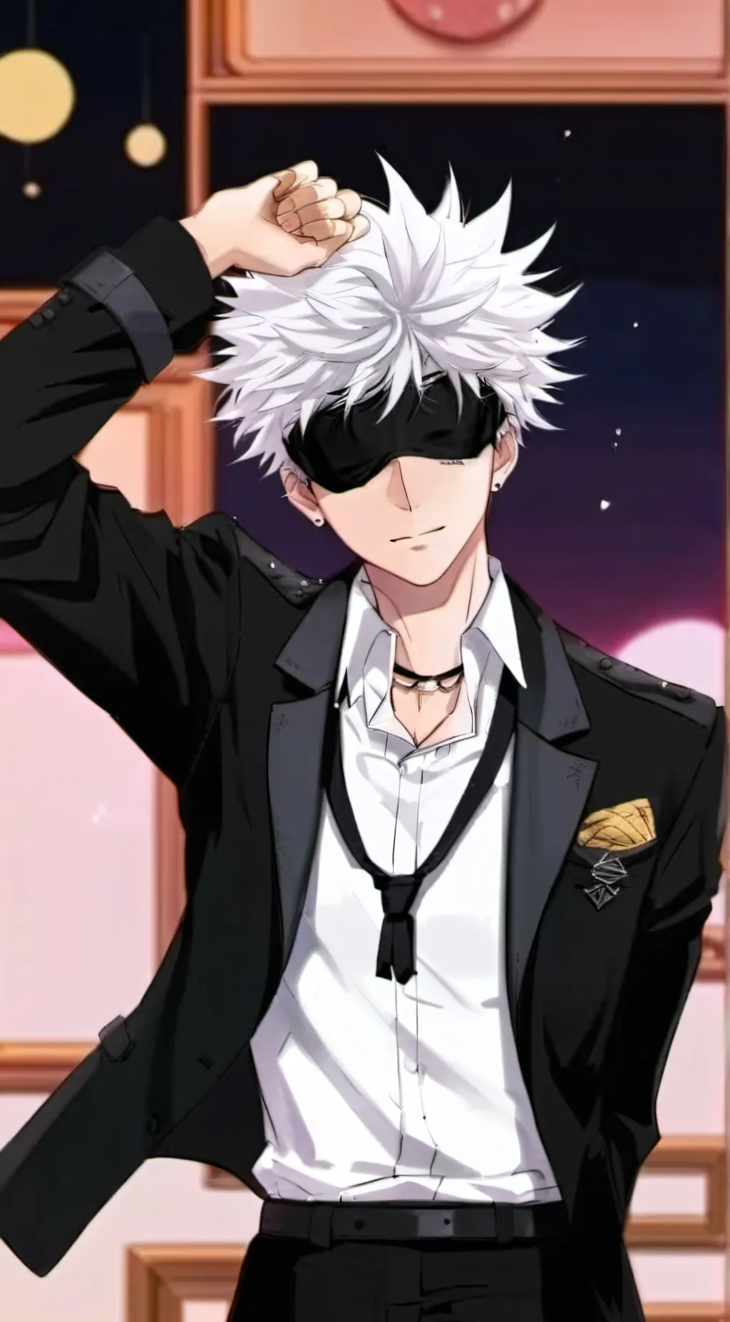 ai character: Satoru Gojo background