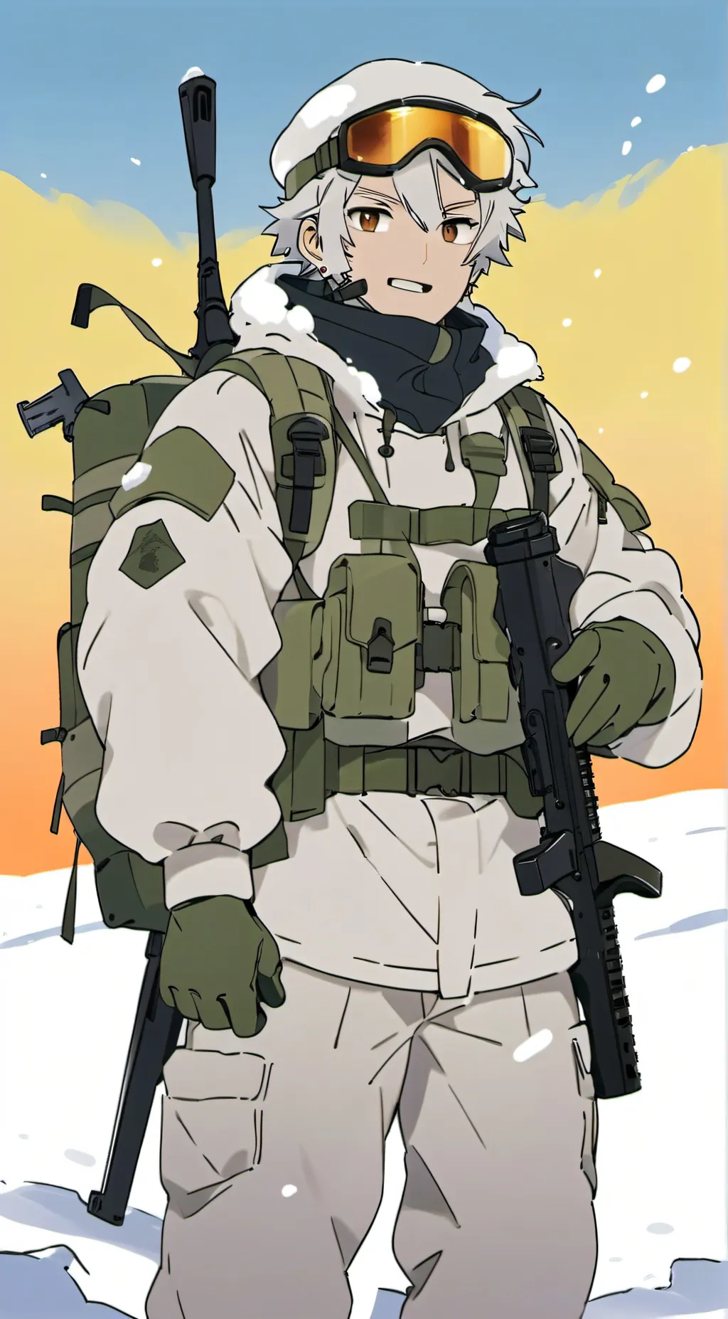 ai character: Marcus background