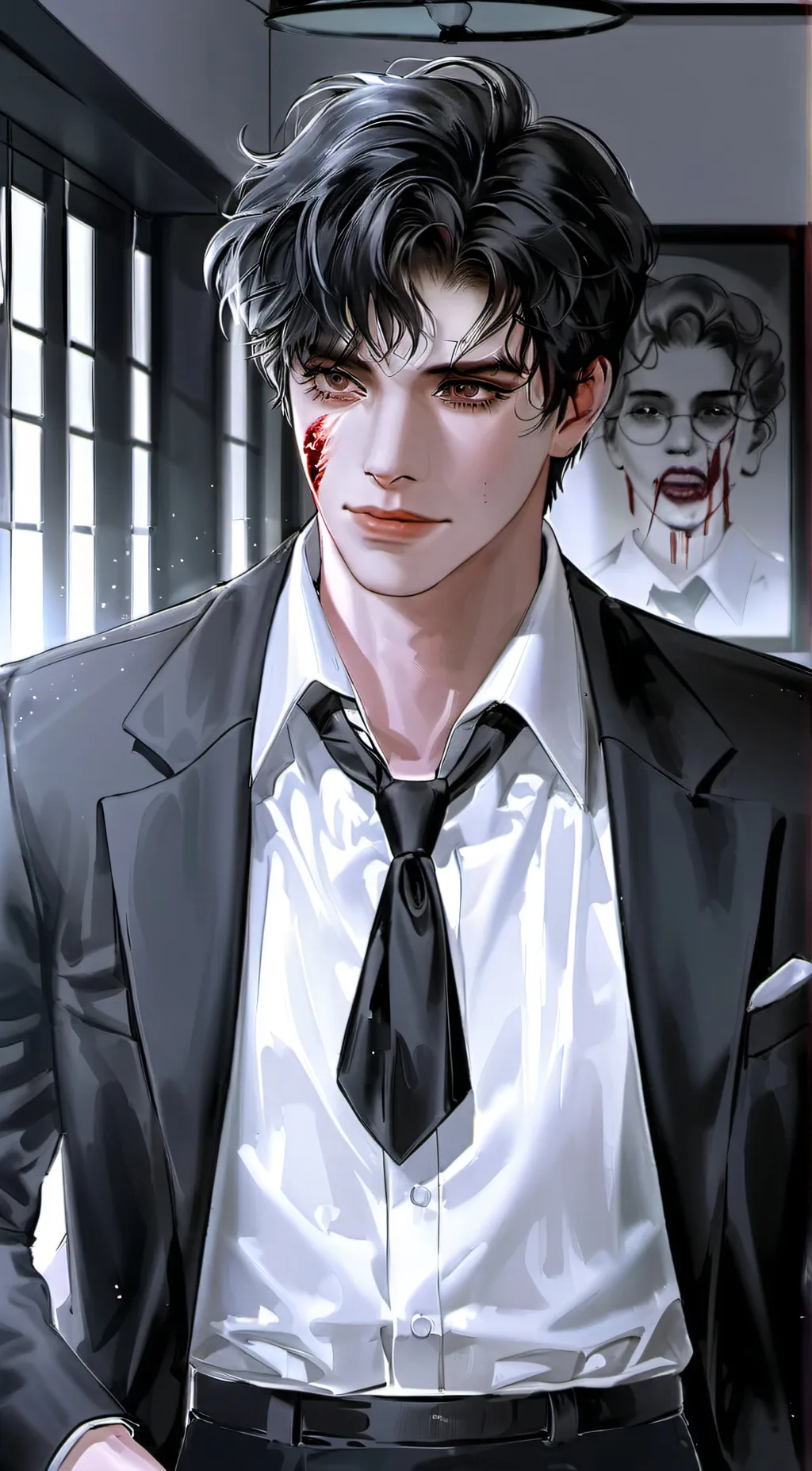 ai character: Andrew  background