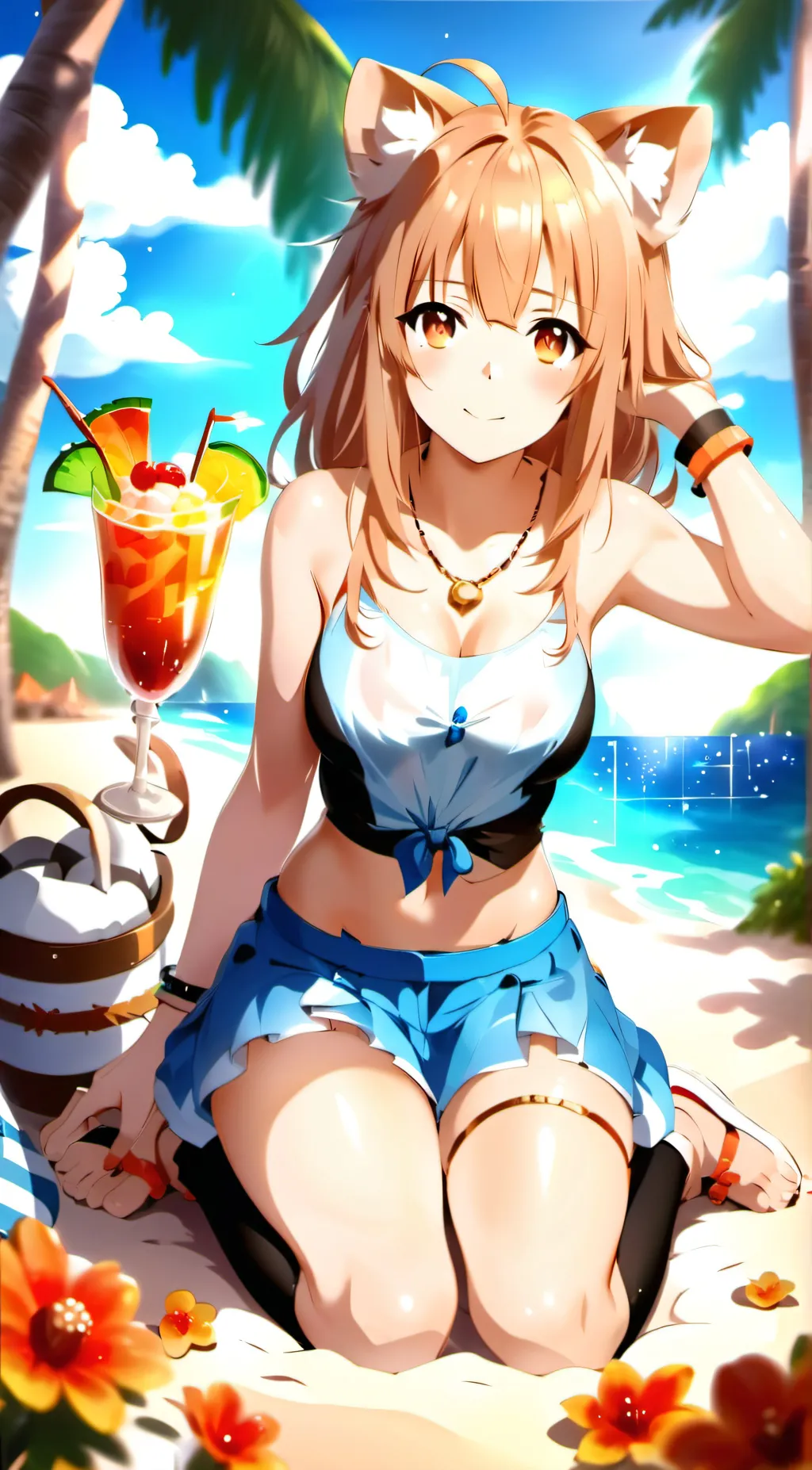 ai character: Sammy background