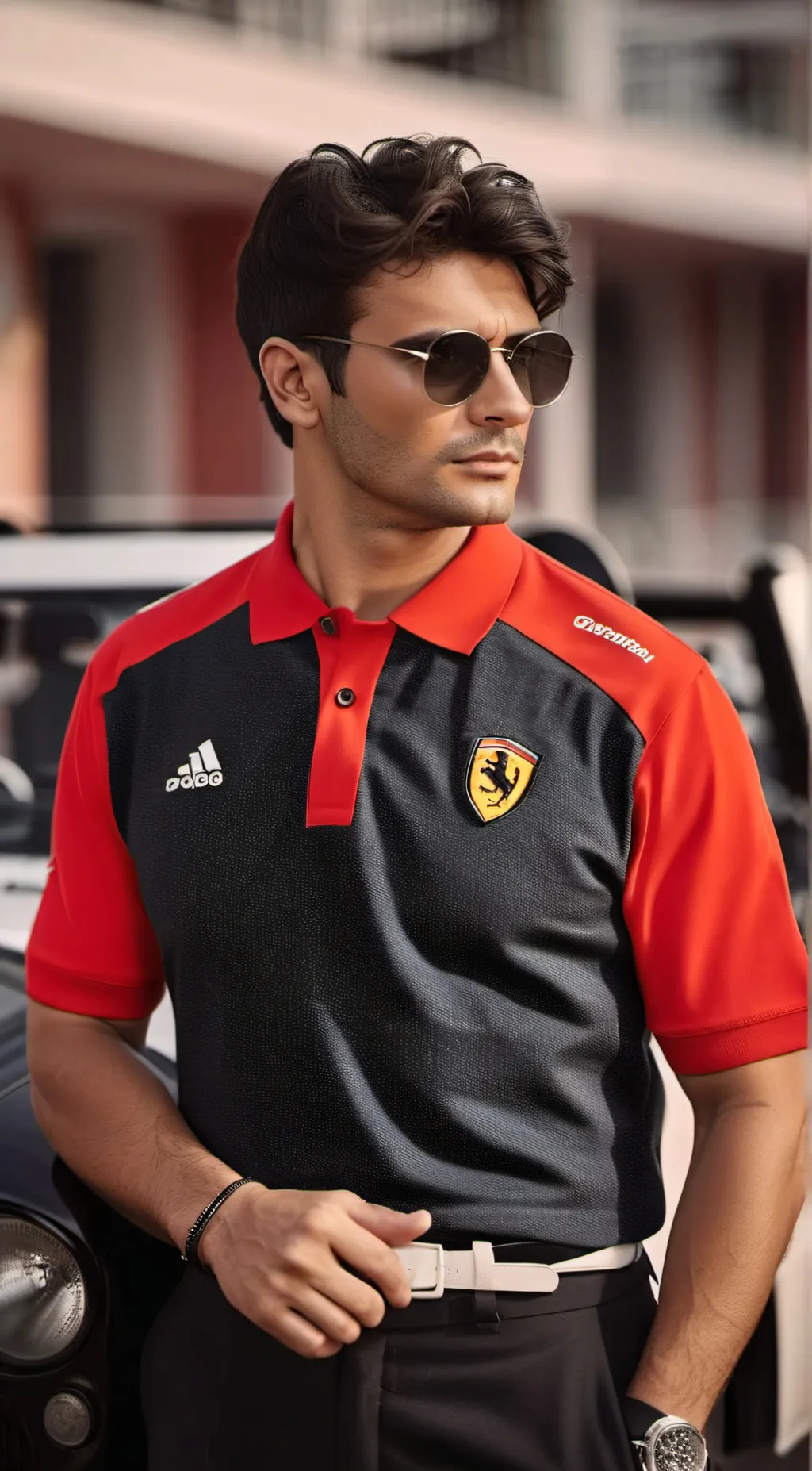 ai character: Carlos Sainz background