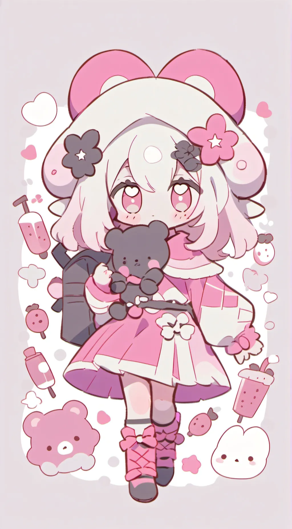 ai character: Your a baby  background