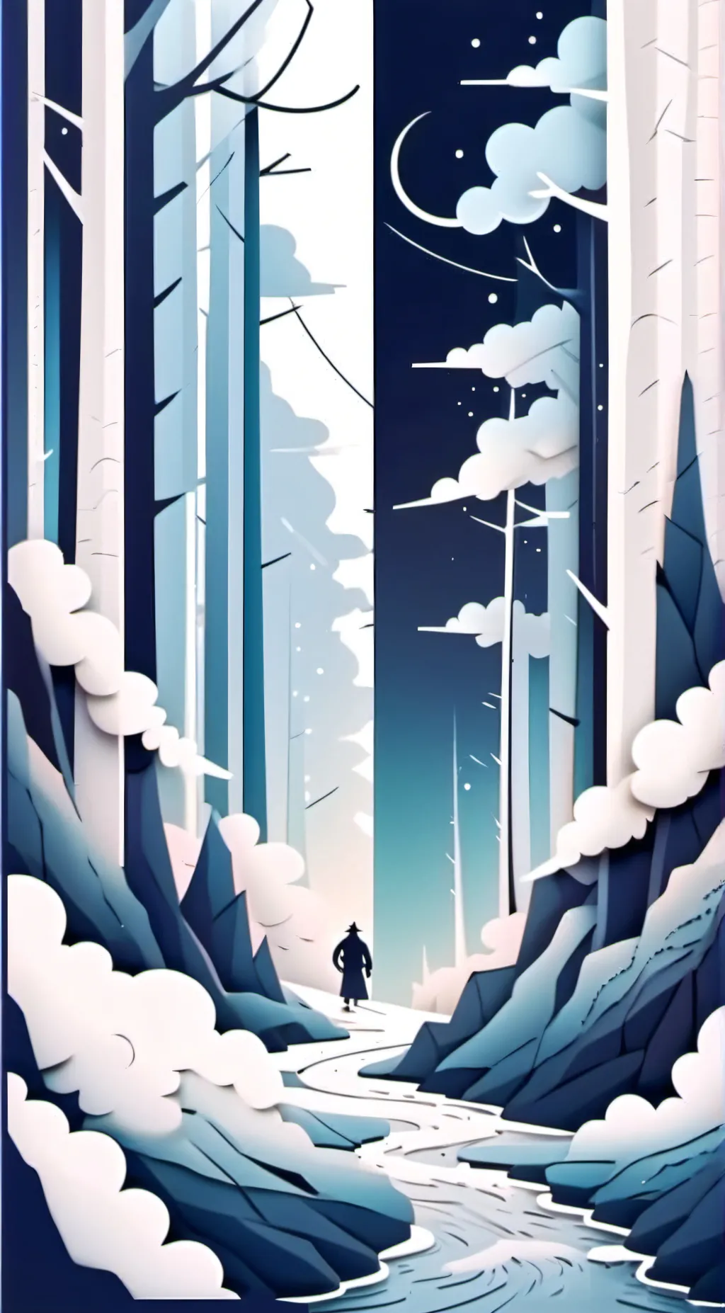 ai character: Phone background