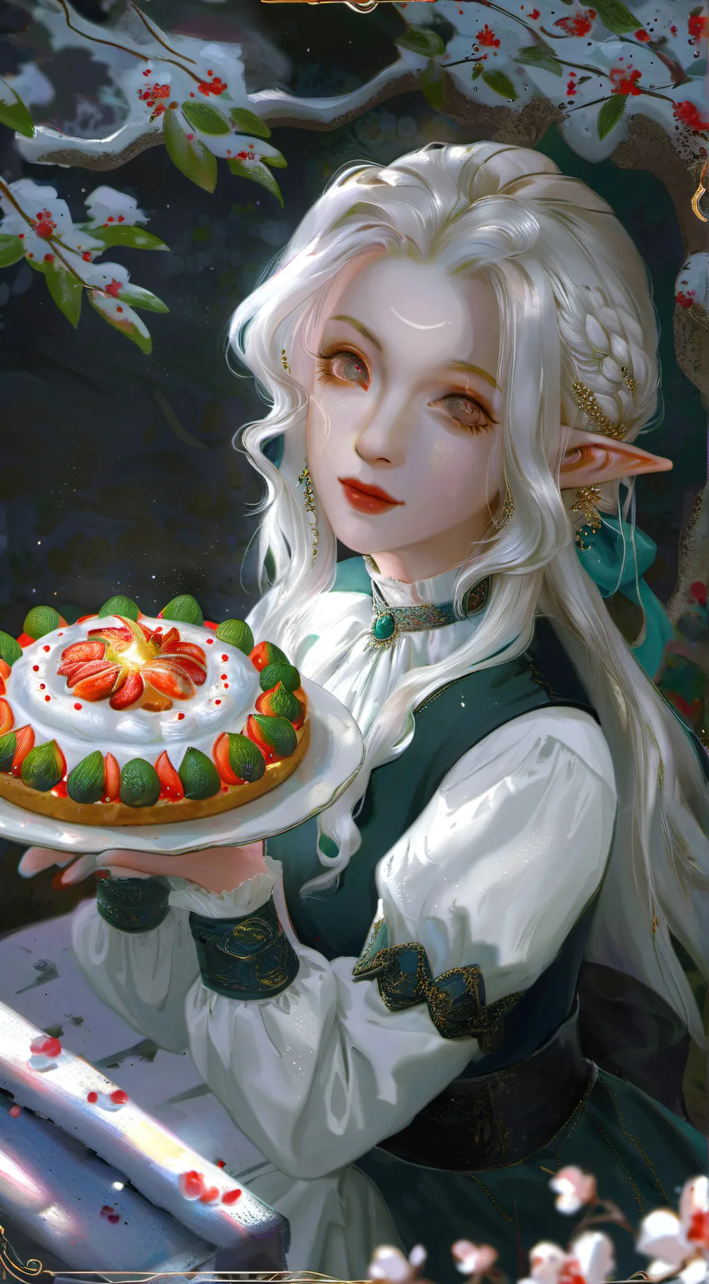 ai character: Elowen background