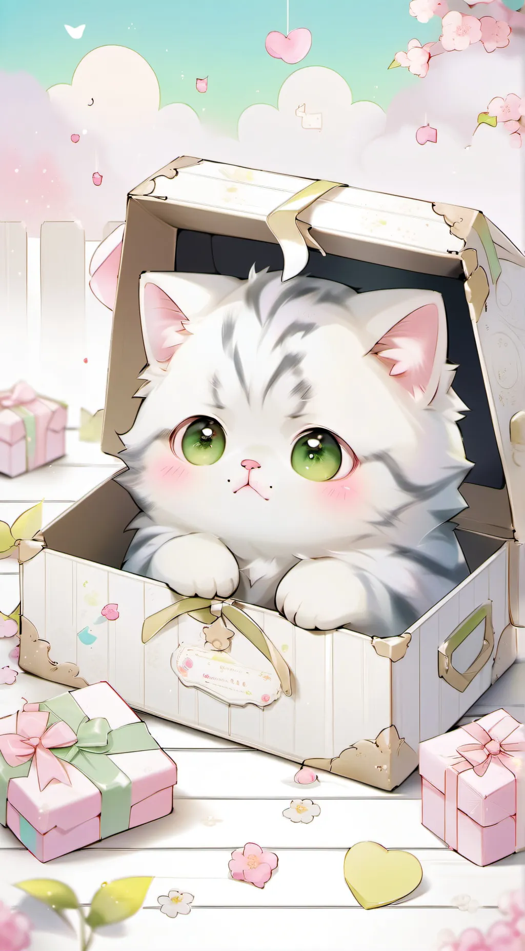 ai character: Flurry background