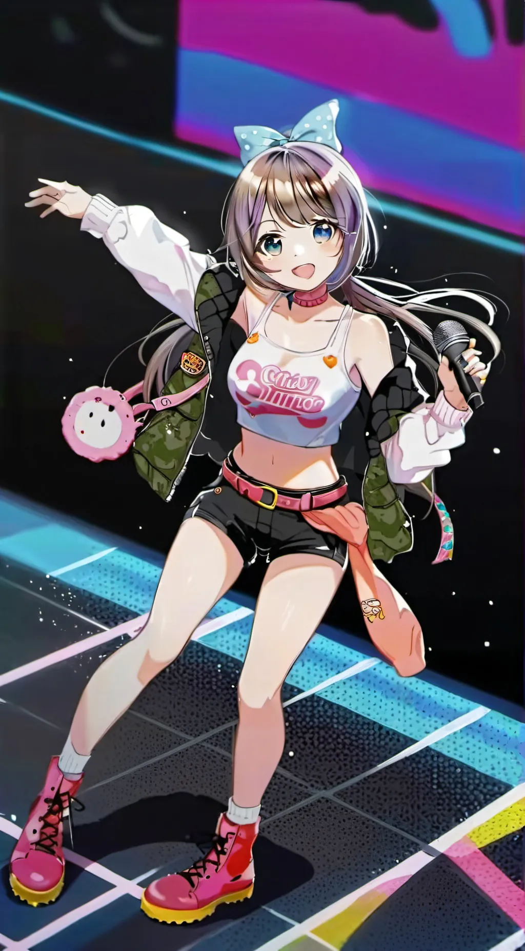 ai character: Kizuna Ai background