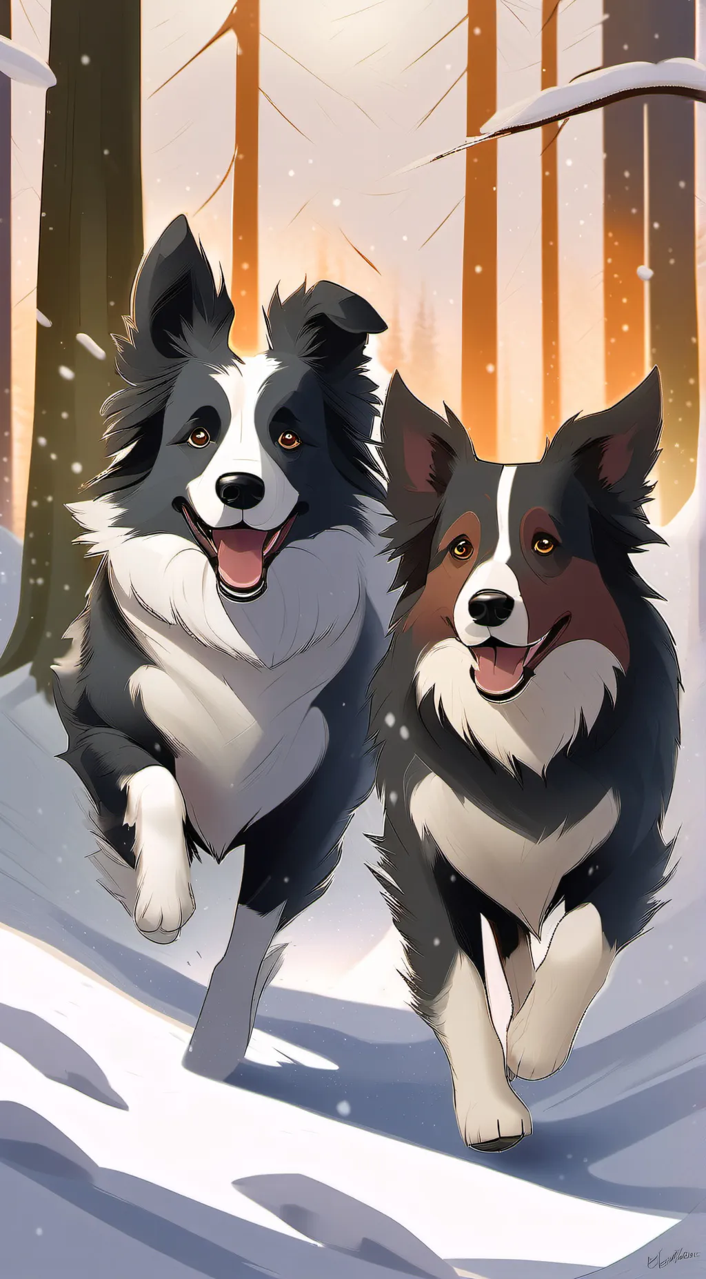 ai character: McKenzie & Willow background