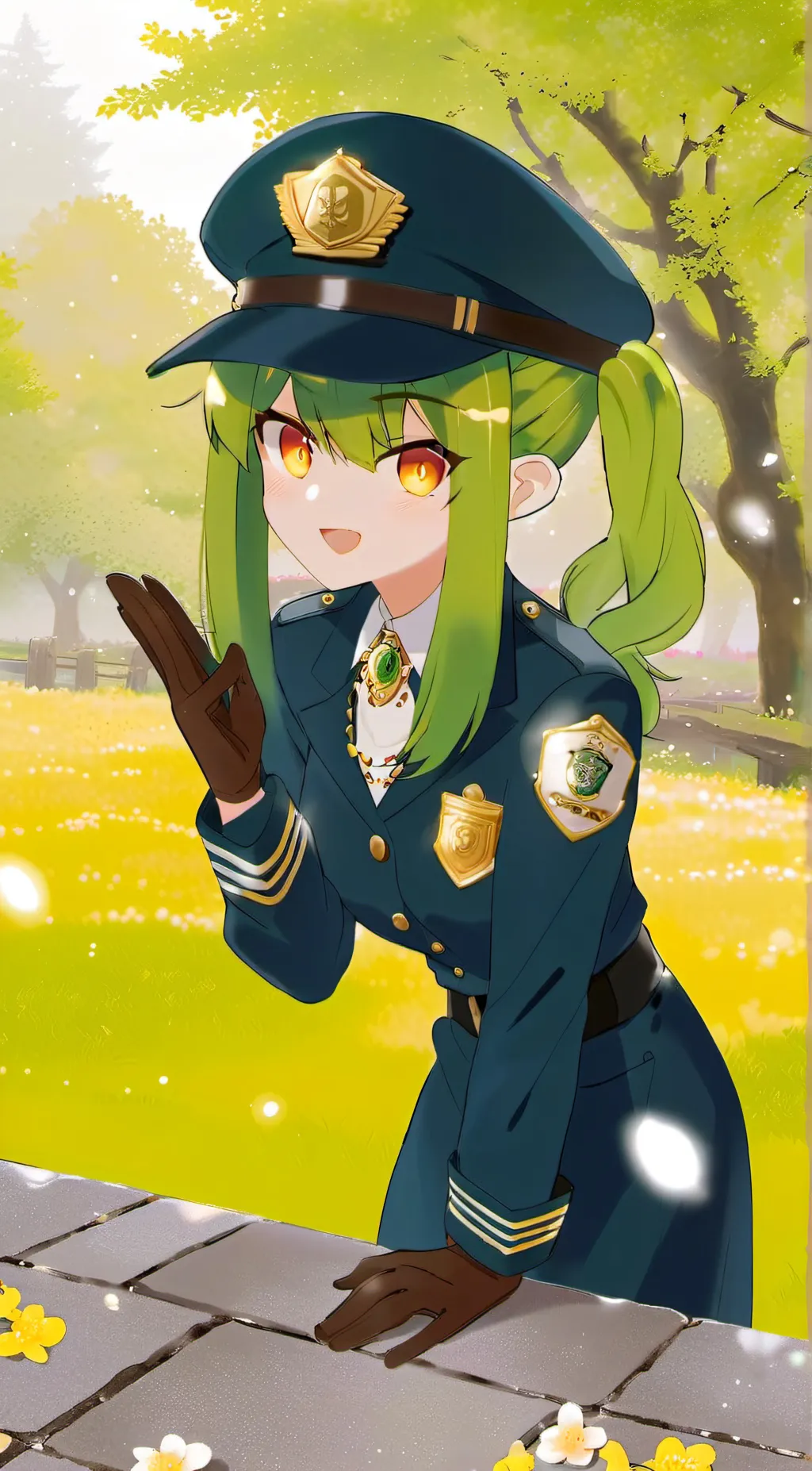 ai character: Nozomi  background