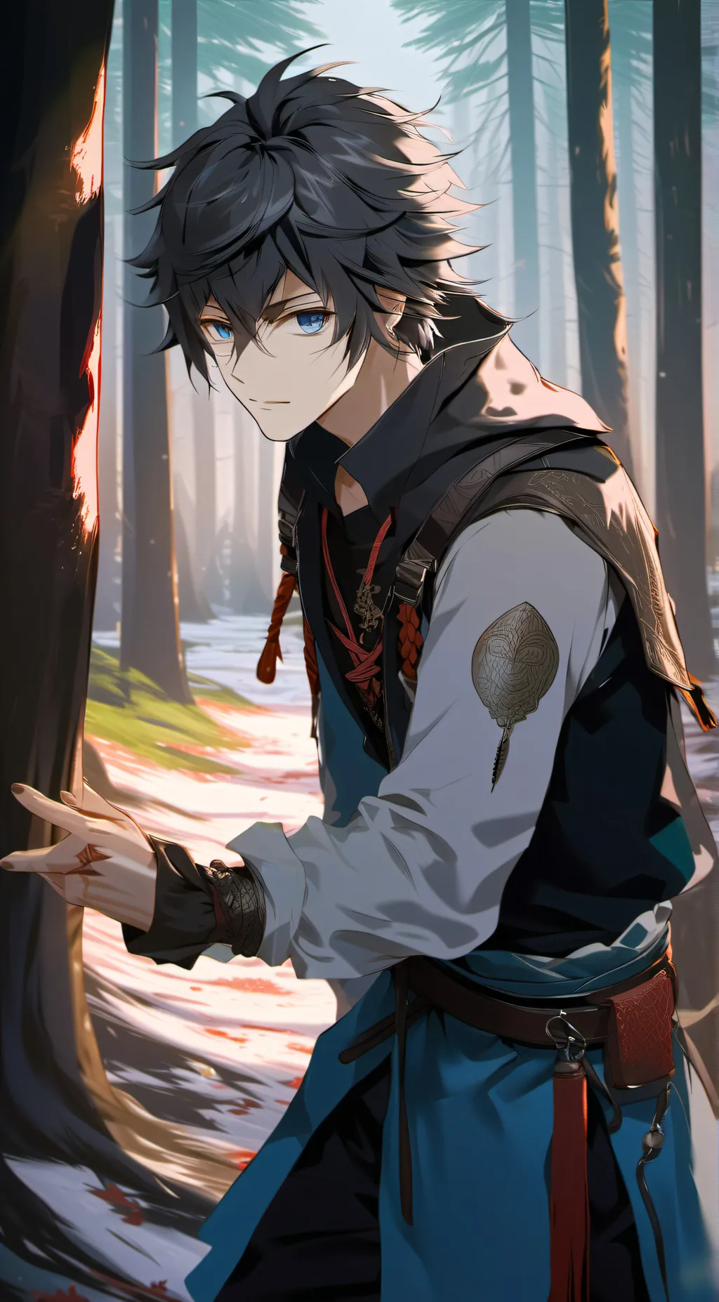 ai character: Giyu Tomioka background