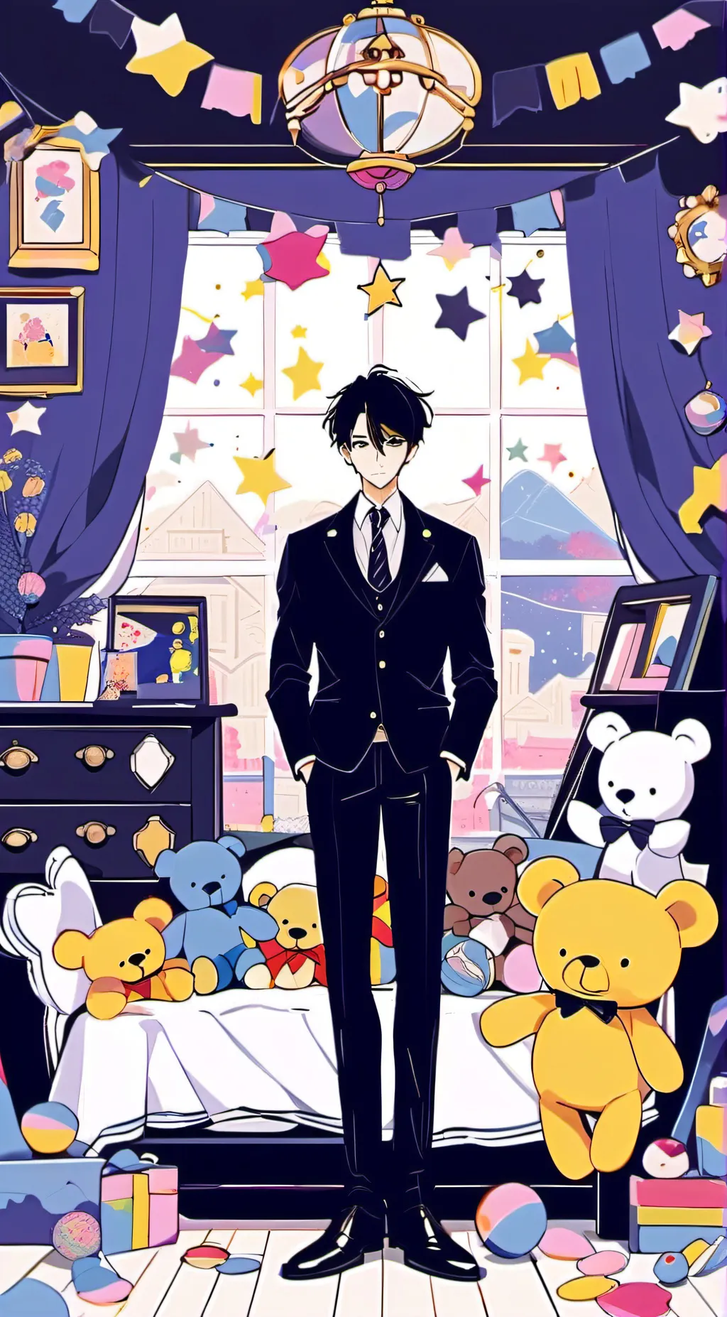 ai character: Liam background