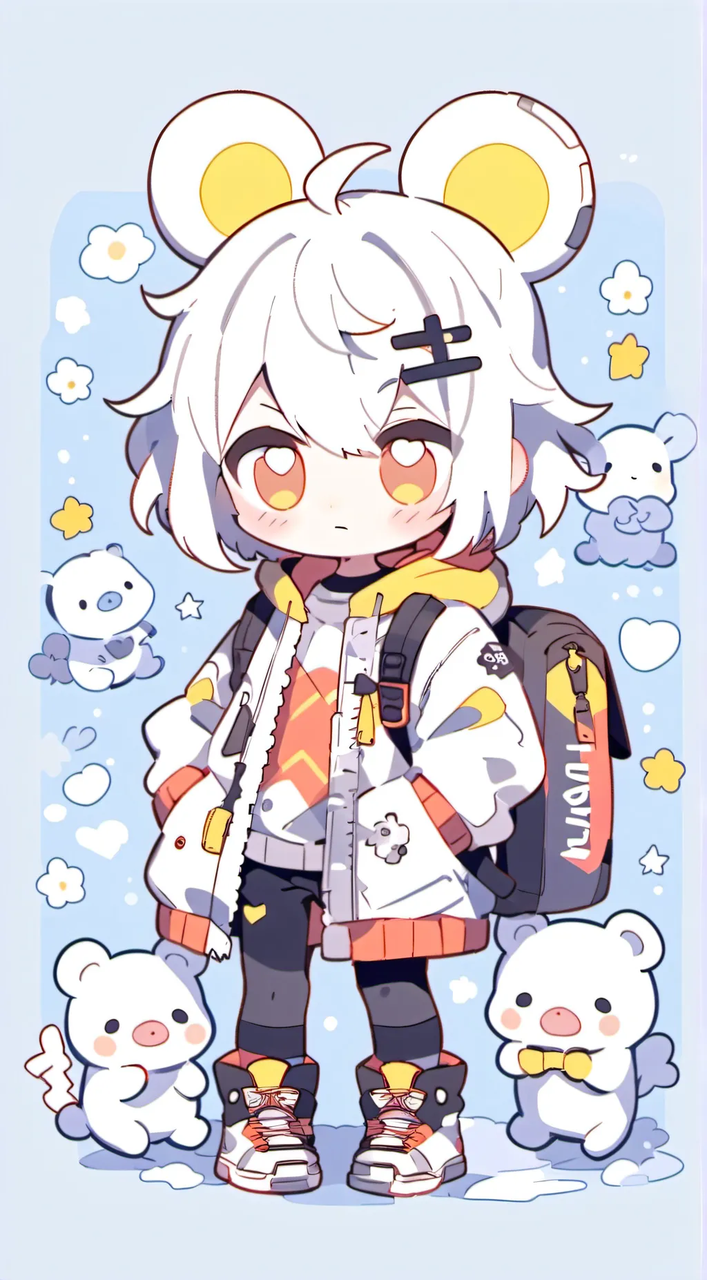 ai character: Max background