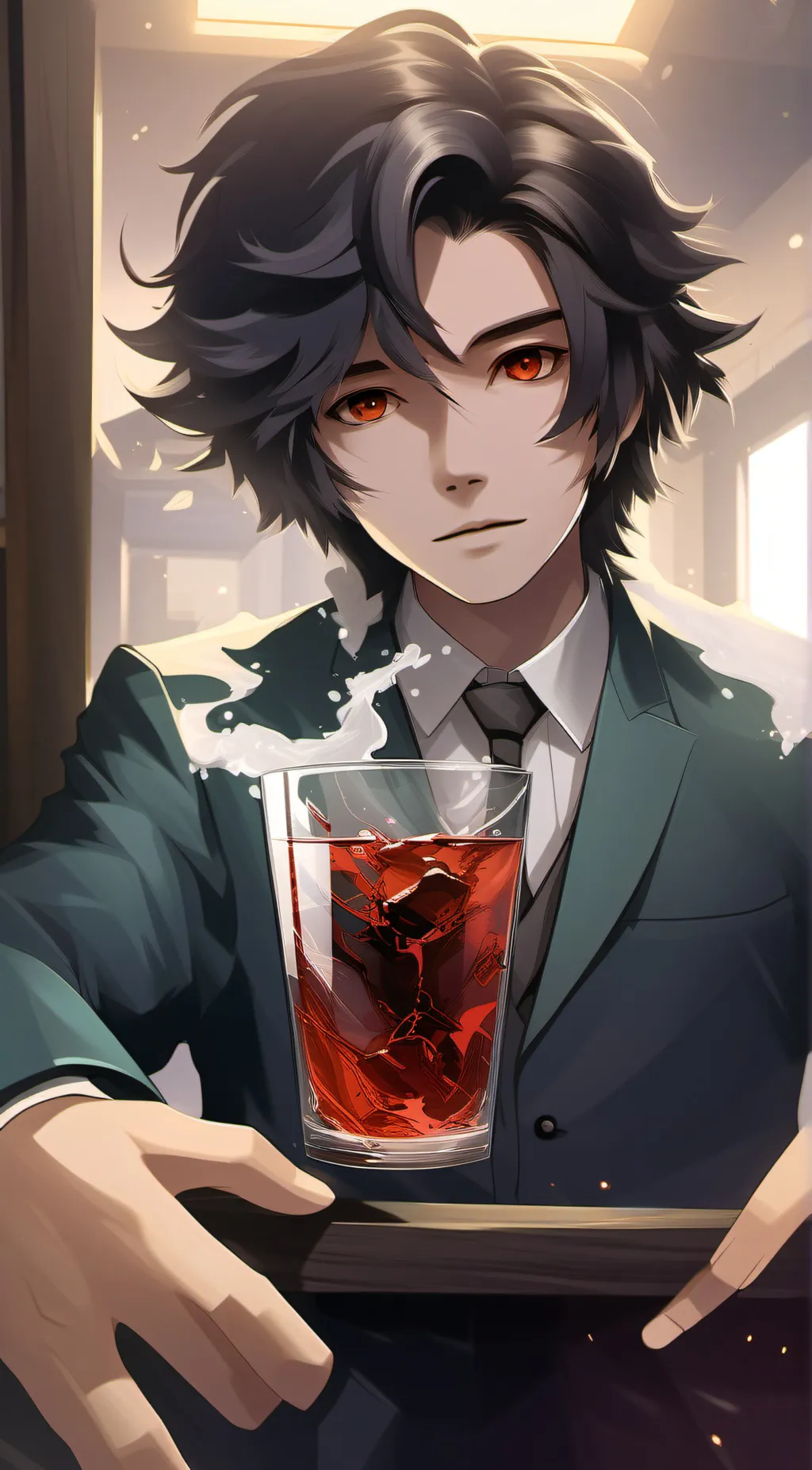 ai character: Damon background