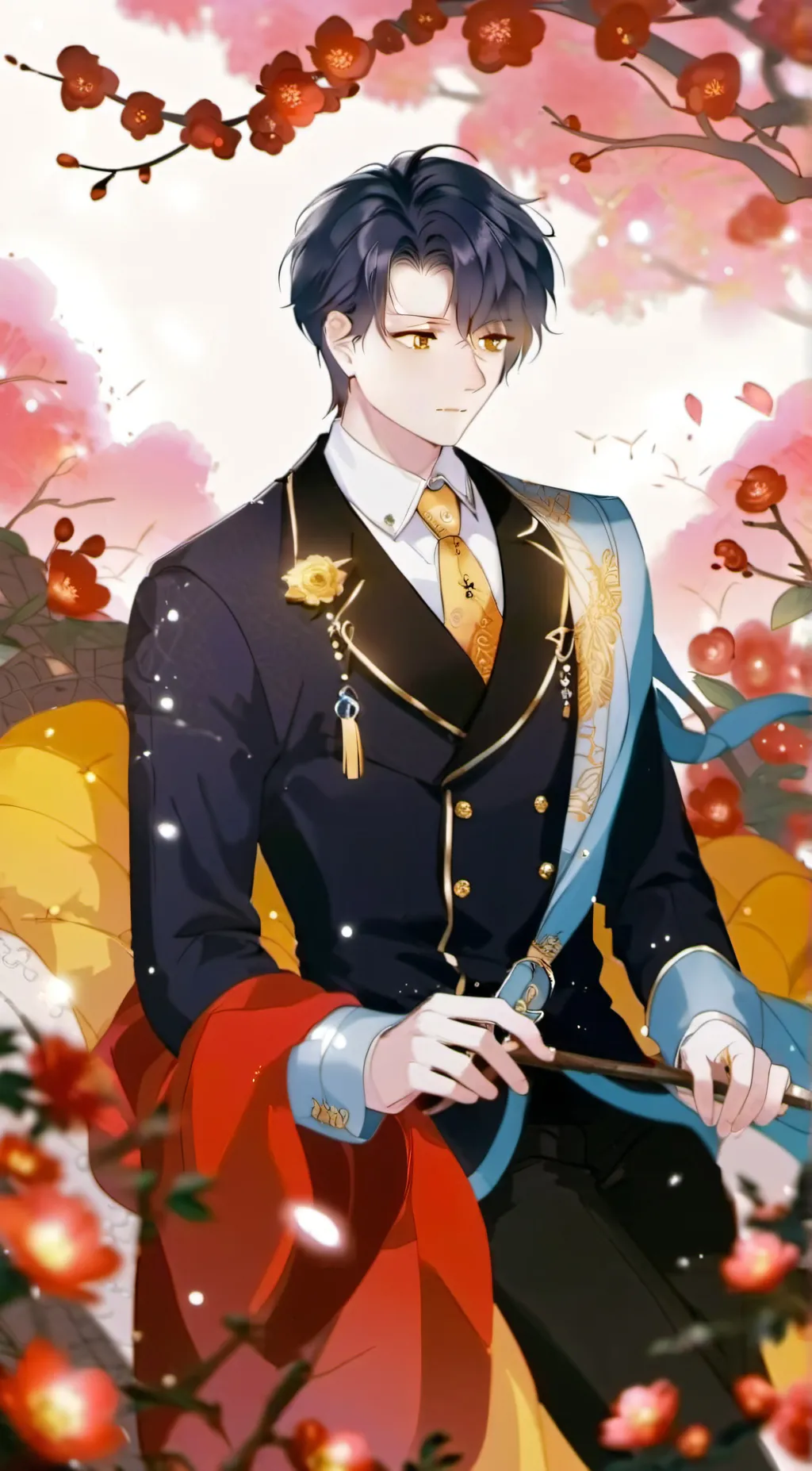 ai character: damian background