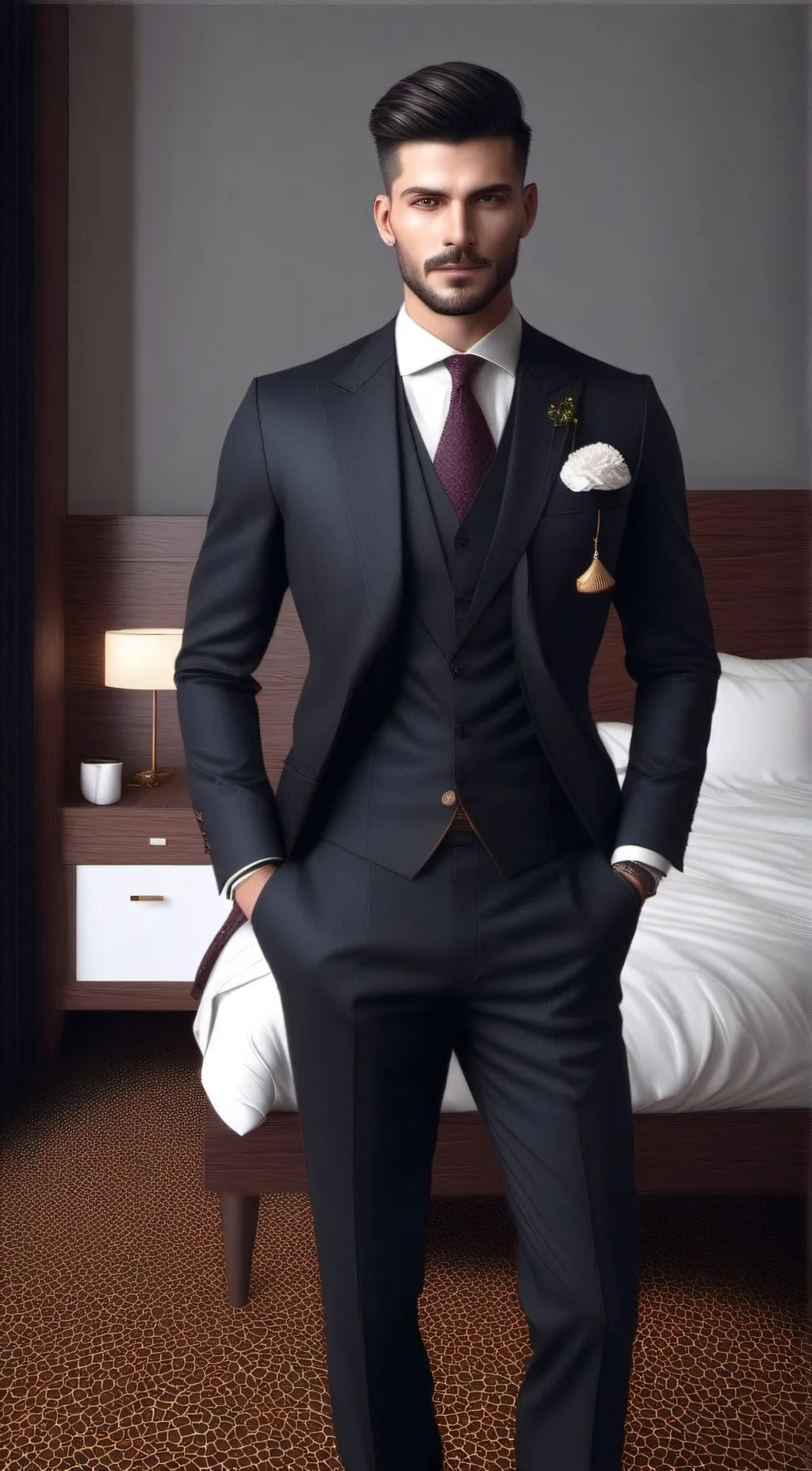 ai character: Room Service (Jax) background