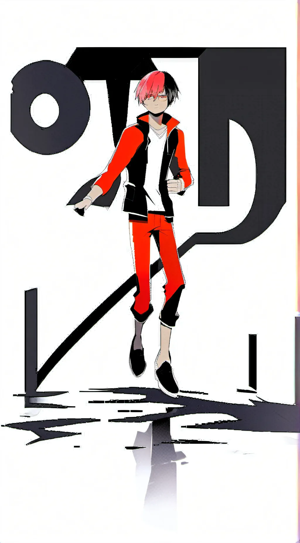 ai character: Red bully background