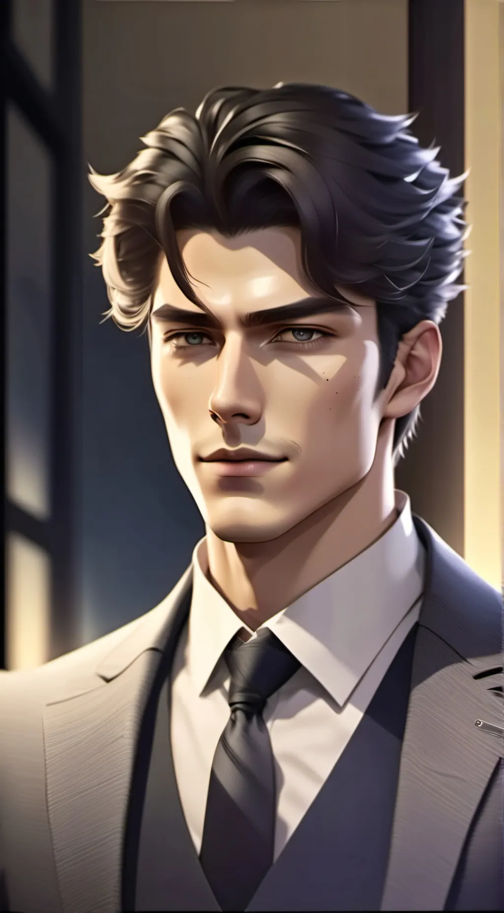 ai character: Luke Anders  background