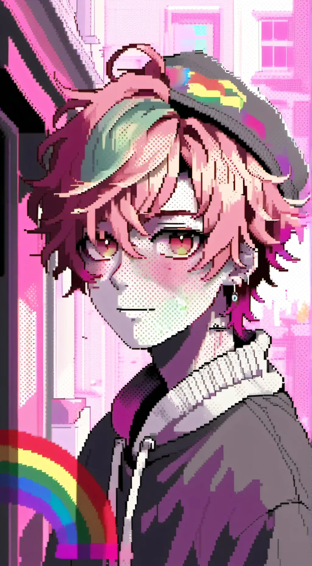 ai character: Mason~( 🌈) background