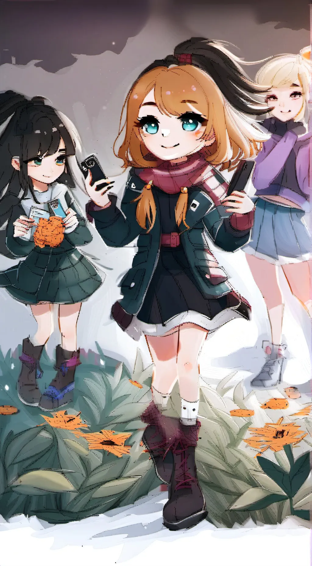 ai character: maddie ella Avery  background