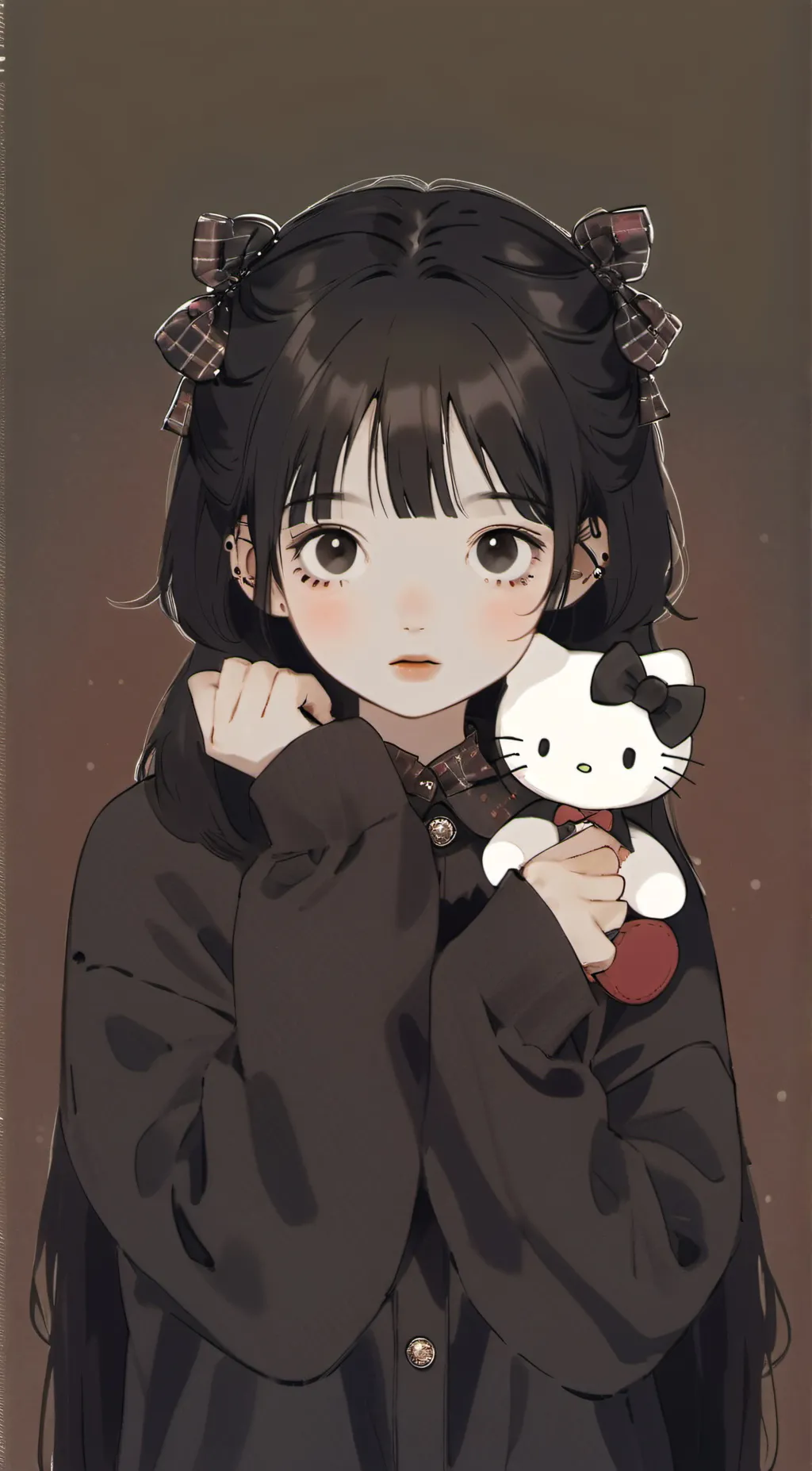 ai character: Hachi background