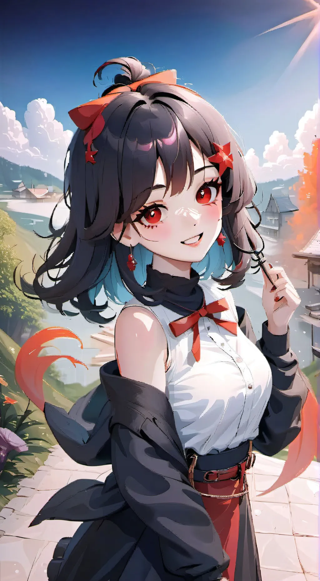 ai character: Scarlett background