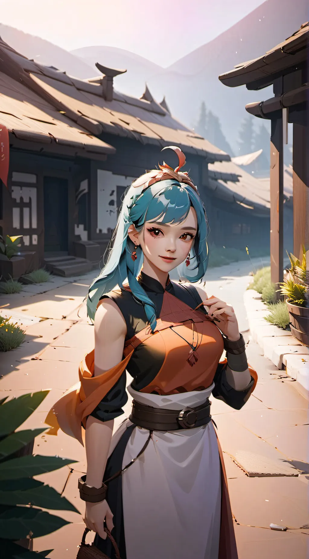 ai character: Sarah background