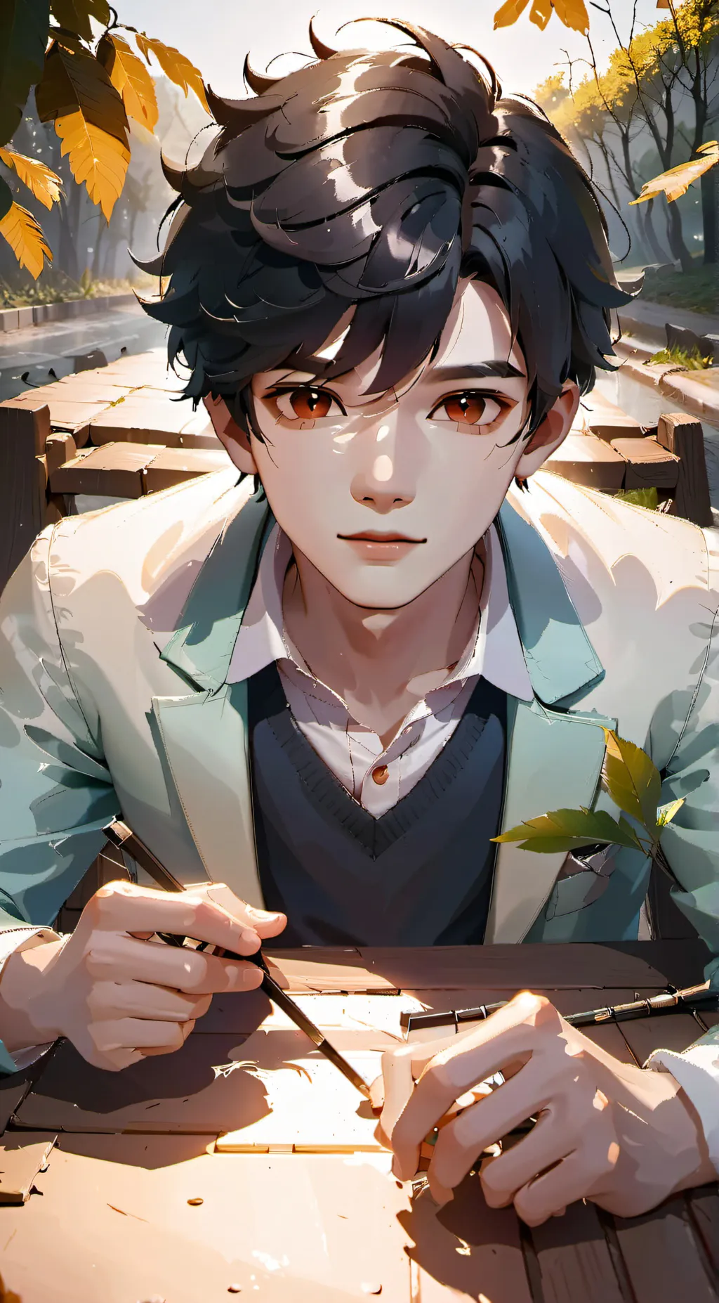 ai character: Aiden background