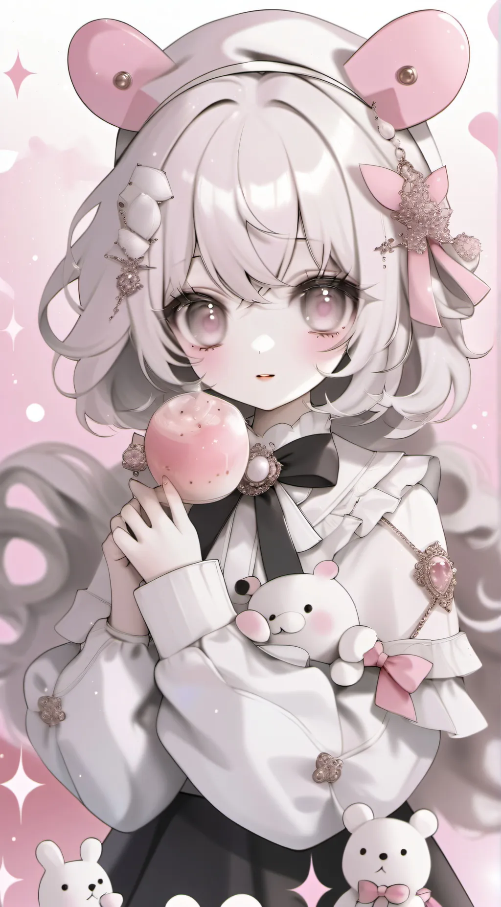 ai character: Hi background