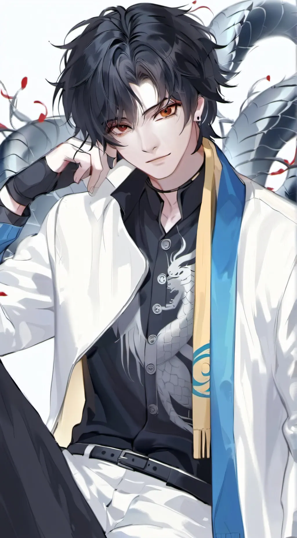 ai character: Hashira background