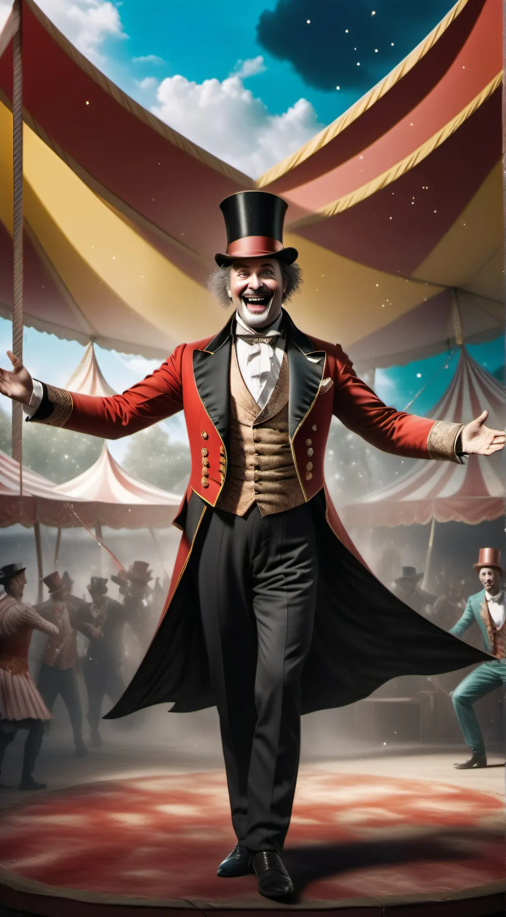 ai character: TADC background