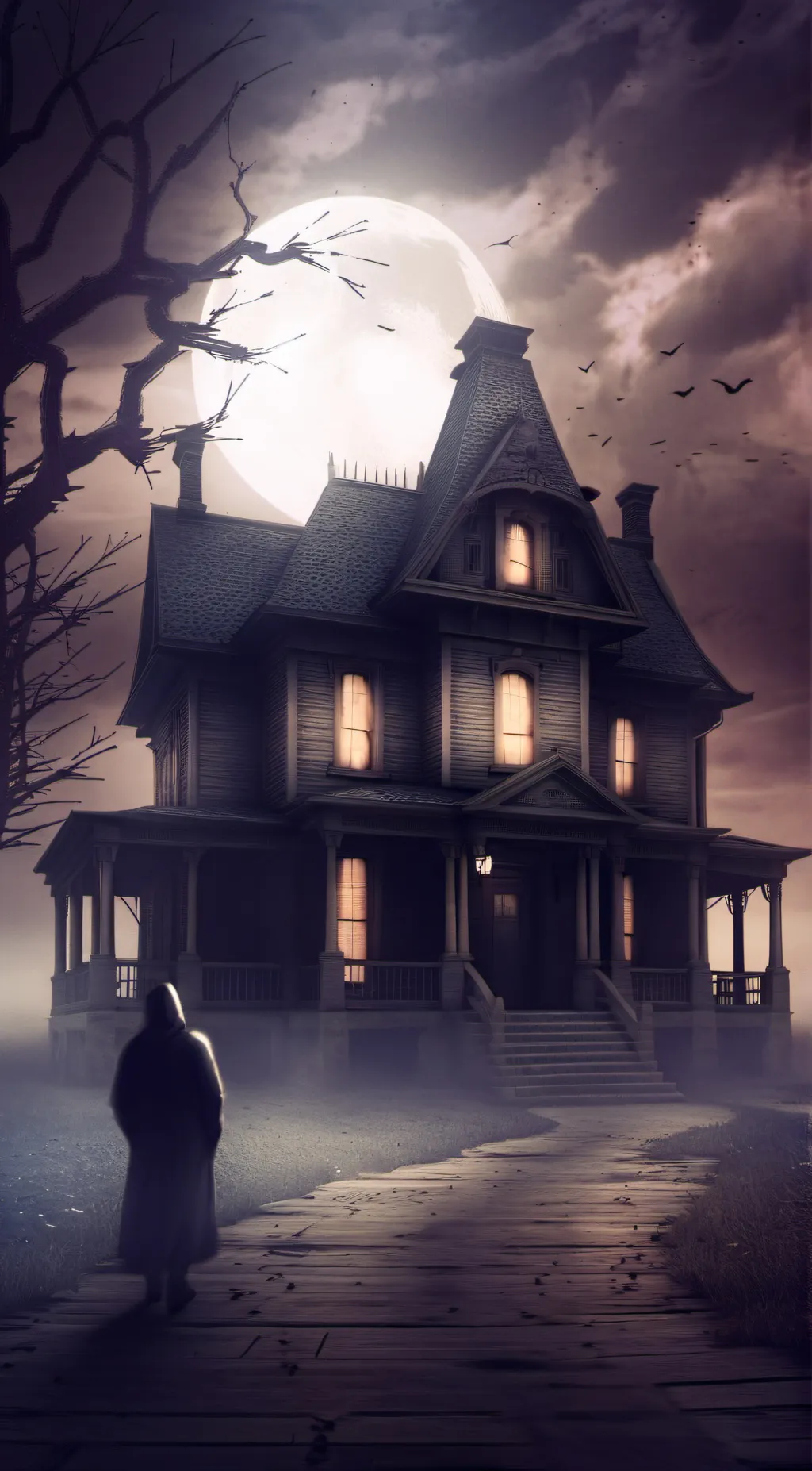 ai character: Smilling critters background