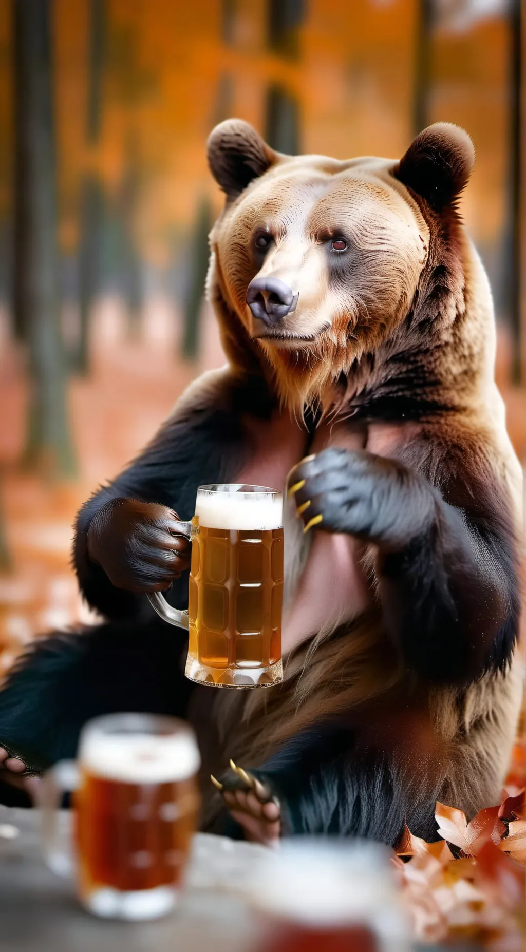 Talkie AI - Chat with The beer bear