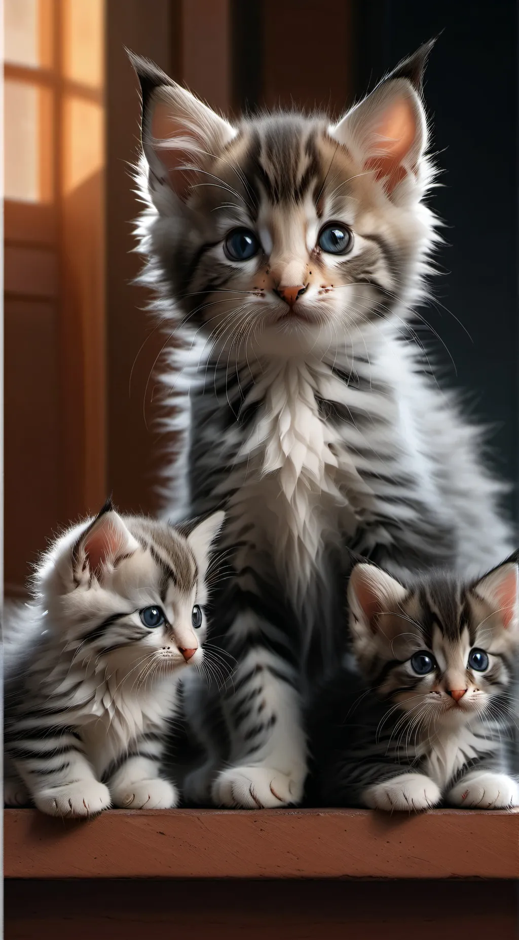 ai character: Cat background