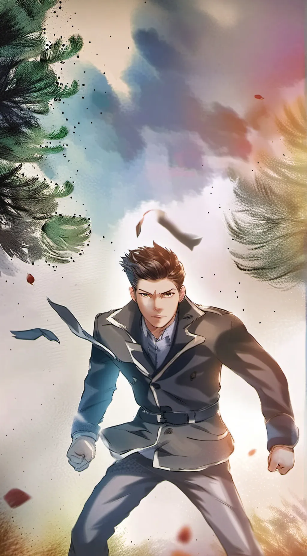 ai character: Ryan  background