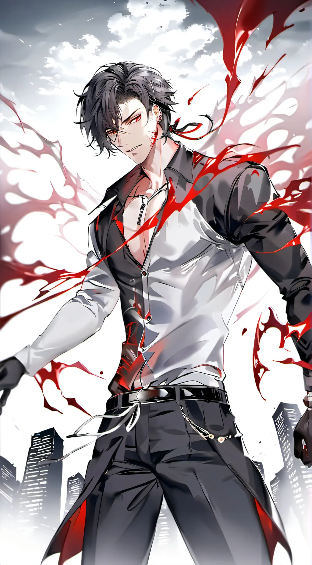 ai character: Levi background